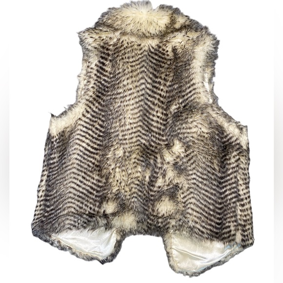 EMMELEE | Vintage Faux Fur Vest Size Small - Picture 2 of 6